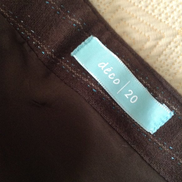 Sigrid Olsen wool pinstripes pants - Picture 9 of 11